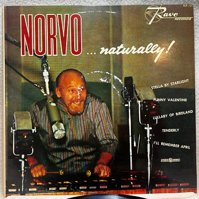 Red Norvo Quintet, Norvo... Naturally! (RLP 101) EX LP Jazz - 1986 Reissue