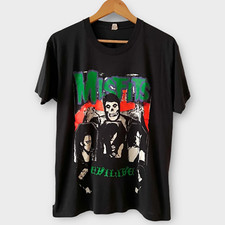 1980s Misfits Vintage Band Tour Punk Tee Shirt 80s Danzig