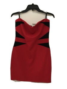 f21 red dress