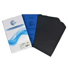 AquaMaxx Wet/Dry Sandpaper Finishing Sheets 9"x 5" - 1000 GRIT (50-Sheet) -25933