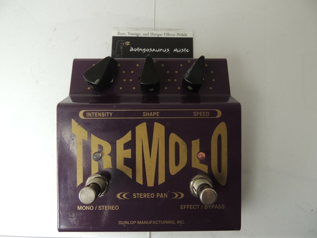 エフェクター　Dunlop TS-1 Tremolo Stereo Pan Dunlop TS-1 Stereo Tremolo Effects Pedal Stereo Pan Free USA