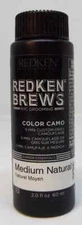 Redken Brews FOR MEN 5 minute Color Camo Gray Camouflage - Choose any Shade