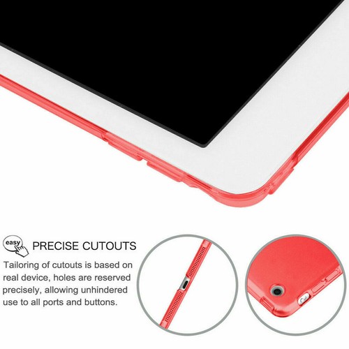 For Apple iPad 10 9 8 7th Generation Hard Shell Flip Case Stand Leather Cover - Picture 52 of 84