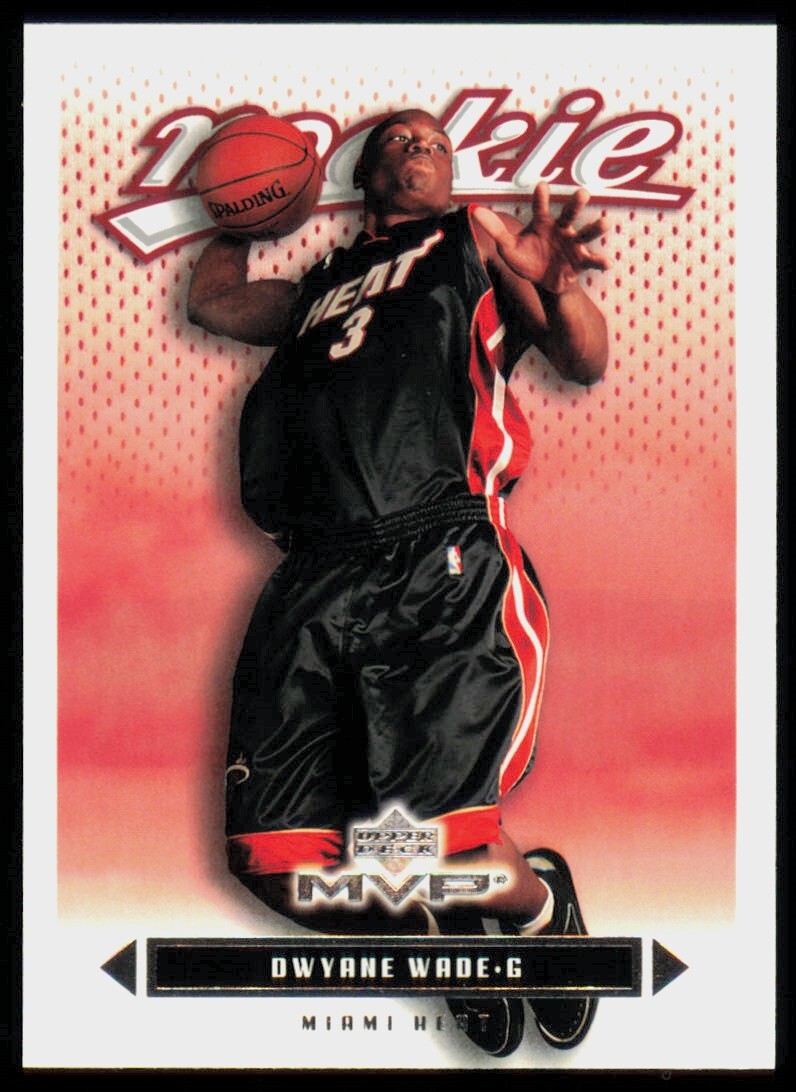Dwyane Wade 2003 Upper Deck MVP #205 Base Price Guide - Sports