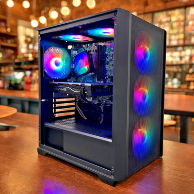 RGB Gaming Desktop PC Intel i7 3.40GHz 32 GB SSD Nvidia RTX 3060 WIN10 WIFI 6 BT