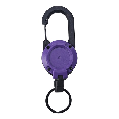 Outdoor Einziehbar Schlüsselanhänger Rollenhalter Schwerlast Kordel Karabiner Schlüsselhalter - Bild 17 von 31
