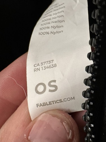 FABLETICS Belt Bag Fanny Pack Black One Size Excellent Condition - Picture 8 of 15