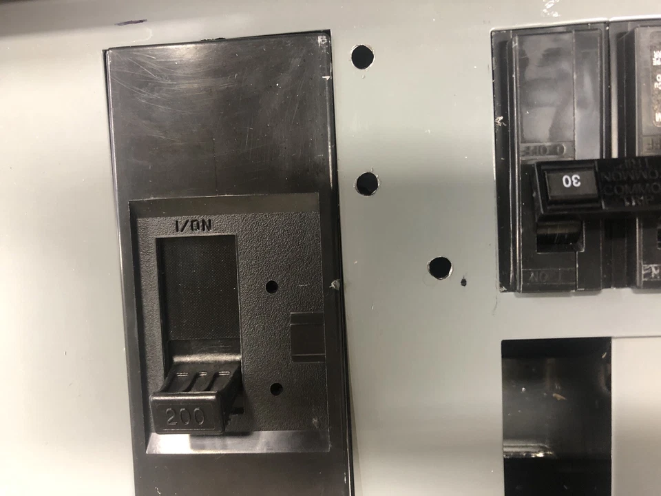 Generator interlock kit for Square D QO or Home line 150 & 200 Amp KTS-20 SqD - Image 3 of 4