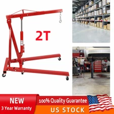 4409LBS 2 TON Heavey Duty Engine Motor Hoist Cherry Picker Shop Crane Lift New