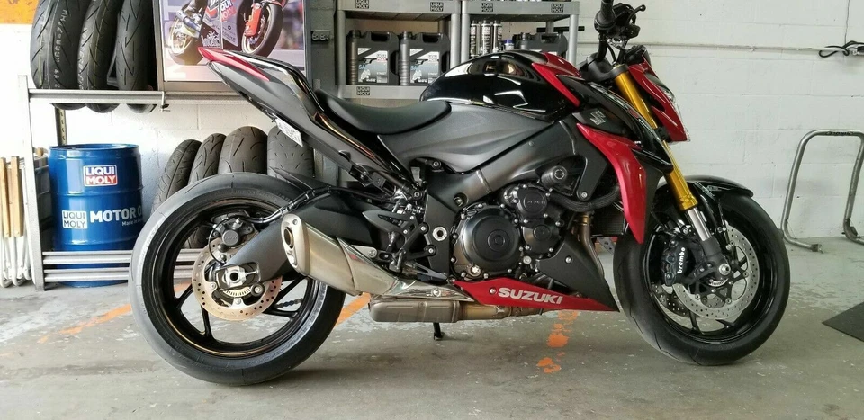 Черный нейтрализатор крыла GSXS-1000 Suzuki хвост аккуратная передняя сторона 2016 - 2025 - Изображение 4 из 4