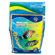 New Life Spectrum TROPICAL FISH Medium Pellets 2200g Color Enhancing Fish Food