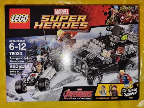 Sealed LEGO 76030 Marvel Super Heroes Avengers Hydra Showdown!