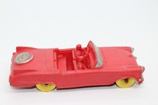  NICE AUBURN RUBBER RED 1957 CADILLAC CONVERTIBLE with DRIVER