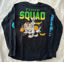 LOONEY TUNES M SHIRT TUNE SQUAD TAZ BUGS BUNNY DAFFY DUCK SPACE JAM