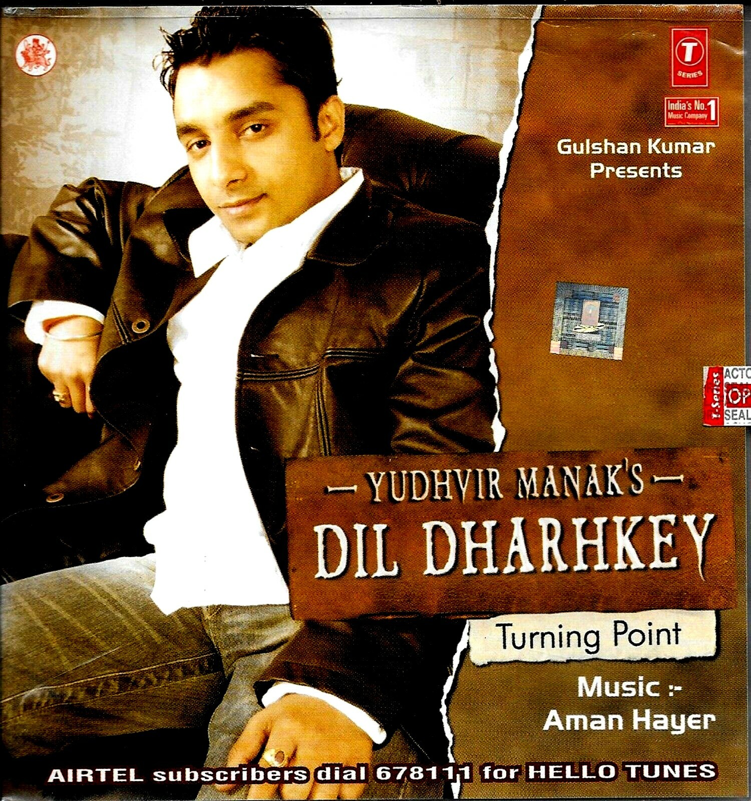 YUDHVIR MANAK - DIL DHARHKEY - BRAND NEW BHANGRA CD - FREE UK POST