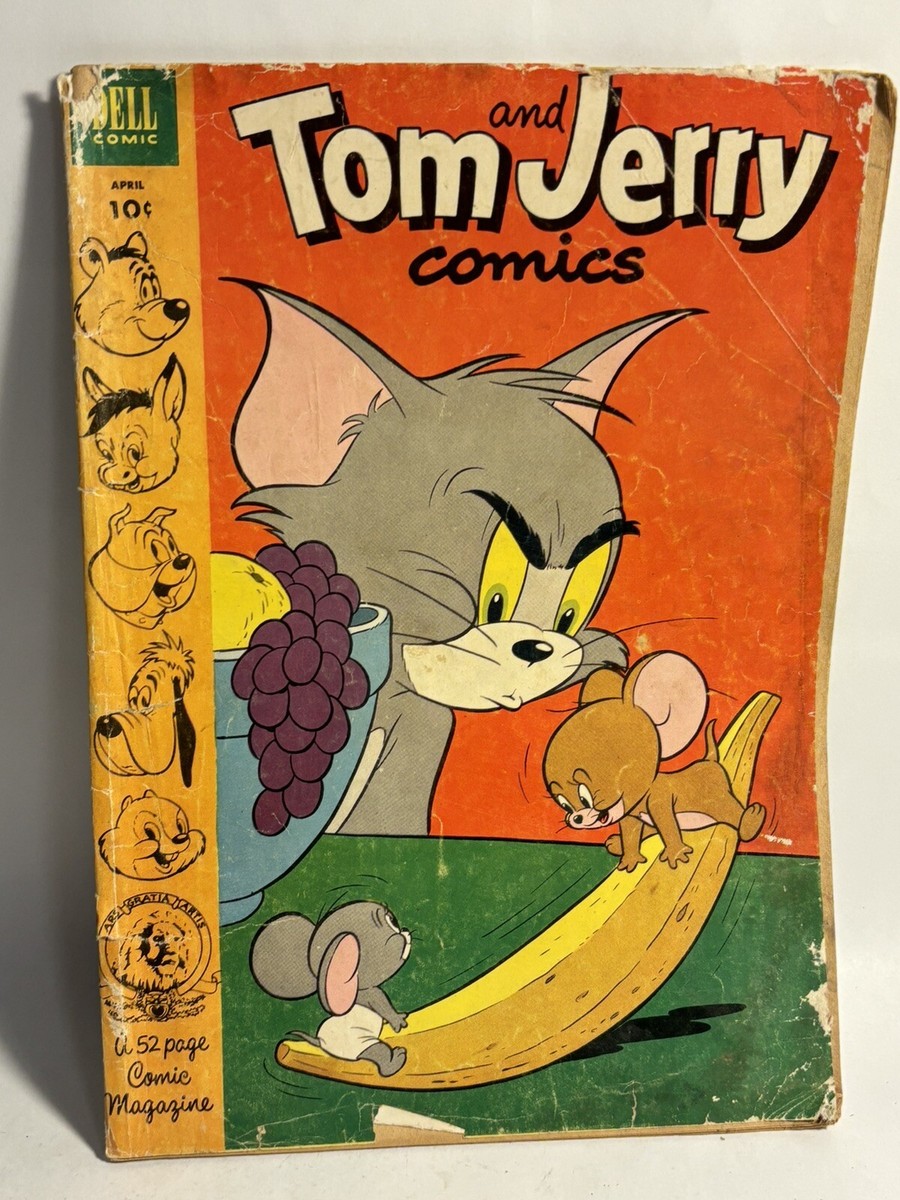 1953 vintage Tom And Jerry comic #105 original rare | eBay