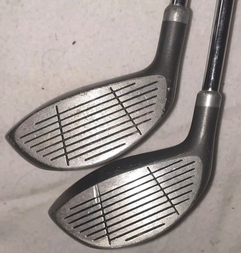 Wilson 1200 Junior Midsize 1 & 3 Metal Woods 38" & 37" Steel Shaft Original Grip - Picture 2 of 7