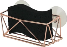 Geode Suction Cup Sponge Holder | Durable Iron Construction | Suction Cup Stabil