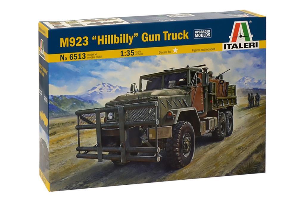 ITALERI 6513 M923 Hillbilly Gun Truck 1:35 Scale Military Model Kit