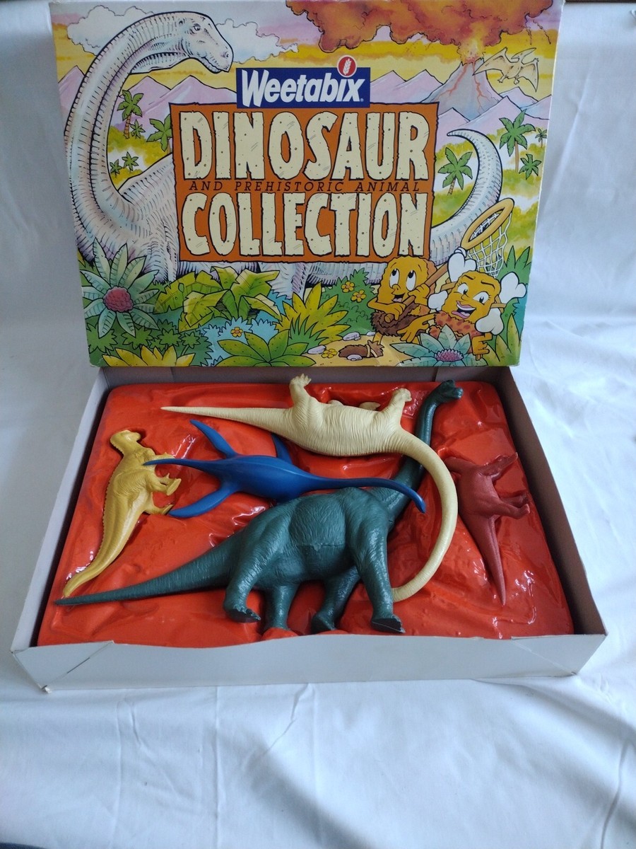 Rare WEETABIX c1989 Invicta Dinosaur & Prehistoric Animal Boxed