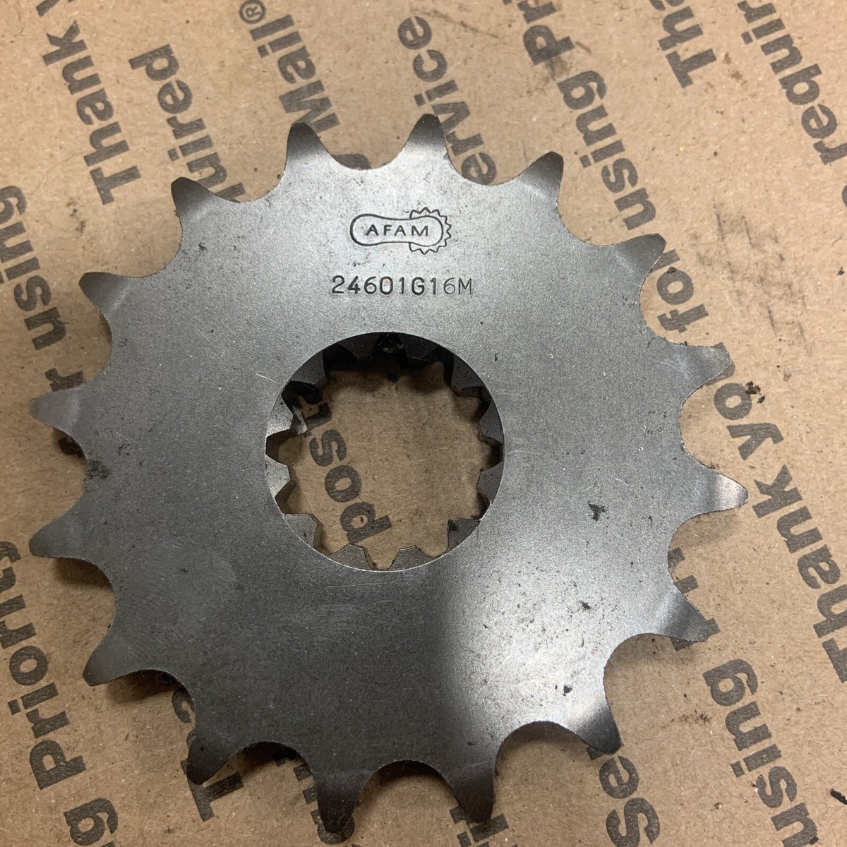 Afam 16T (530) Front Sprocket 24601-16 Kawasaki GPZ900R Ninja 84-96 (ZX12R 2000) Afam 16T (530) Front Sprocket 24601-16 Kawasaki GPZ900R Ninja 84-96 (ZX12R 2000)