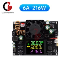 XY3606B CNC Buck-Boost Module DC Adjustable Voltage Regulator Power Supply w/Fan