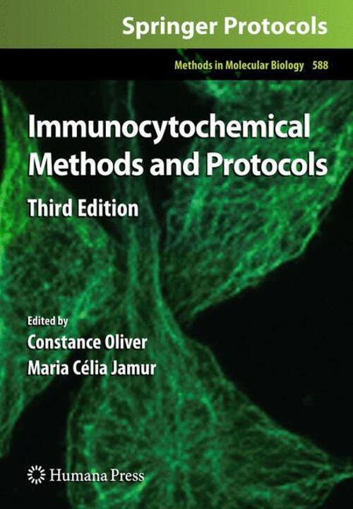 Immunocytochemical Methods And Protocols Maria Célia Jamur (u. A.)