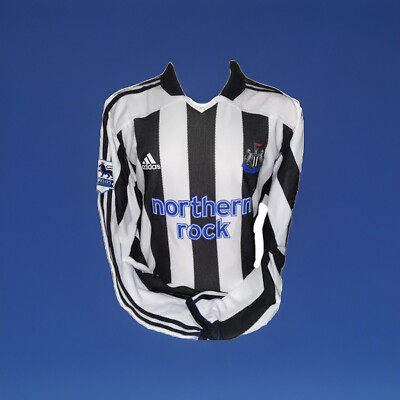 Newcastle United Patrick Kluivert Match Issue Rare Adidas Home