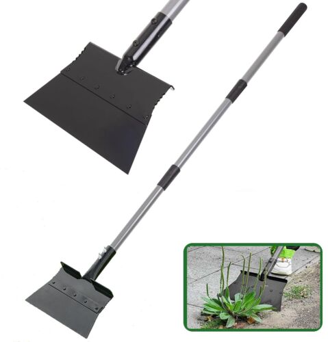 Heavy Duty Long Handle Flat Shovel, Garden Landscaping & Weeding Tool