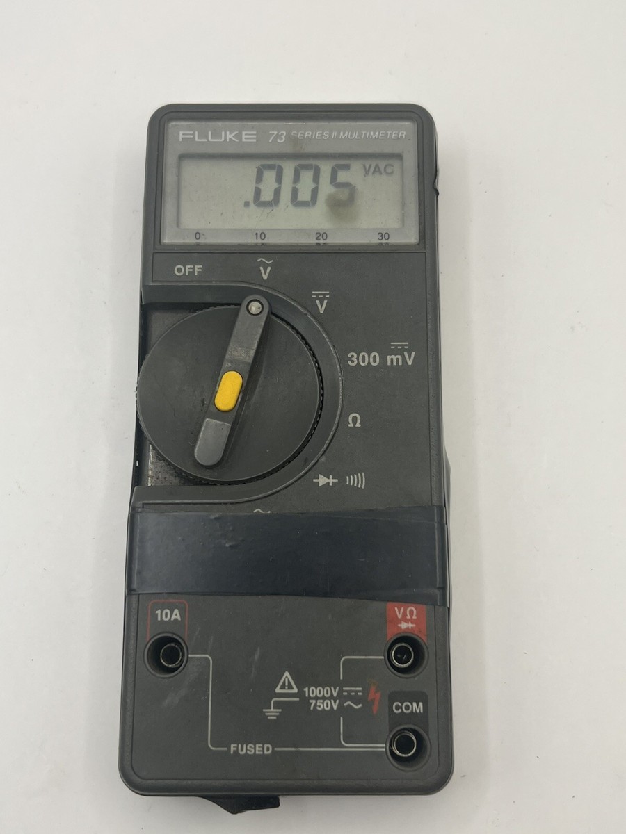 FLUKE 73 SERIES II DIGITAL MULTIMETER W/ LEADS | eBay