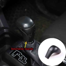 For Toyot-a Tacoma 16-2022 Central Control Gear Knob Head Cover Matte Black Trim