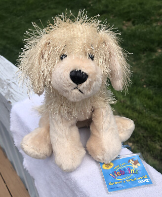 ADORABLE Webkinz Golden Retriever Nice CONDITION Comes with USED code/tag! HM010 65810839455 | eBay