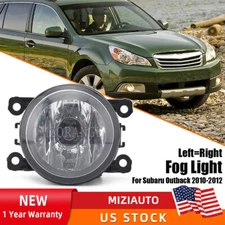 For Subaru Outback 2010 2011 2012 LH=RH Fog Light Bumper Lamp W/ Bulb Clear Lens