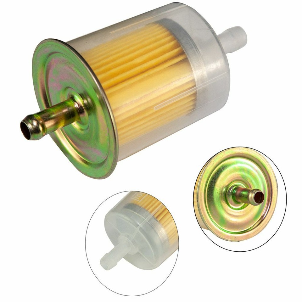 In Line Fuel Filter Plastic 3/8" - Mustang Centre - Foto 6