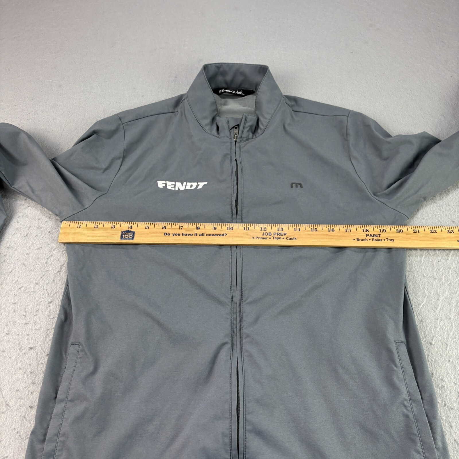 Travis Mathew Jacket Men Medium Gray Surfside Ful… - image 5