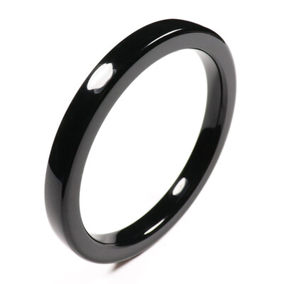 58mm Certified A 100% Natural Black Green Nephrite Jade Bangle Bracelet 41672