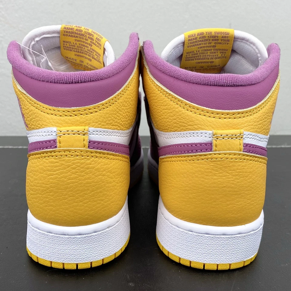 Новый Nike Air Jordan 1 ретро высоты GS Sz 4Y женщин Sz 5,5 Brotherhood 575441 706 - Изображение 4 из 4
