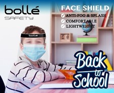 Kids Face Shield Bolle Children Full Face Visor Protection Safety Mask Anti-Fog