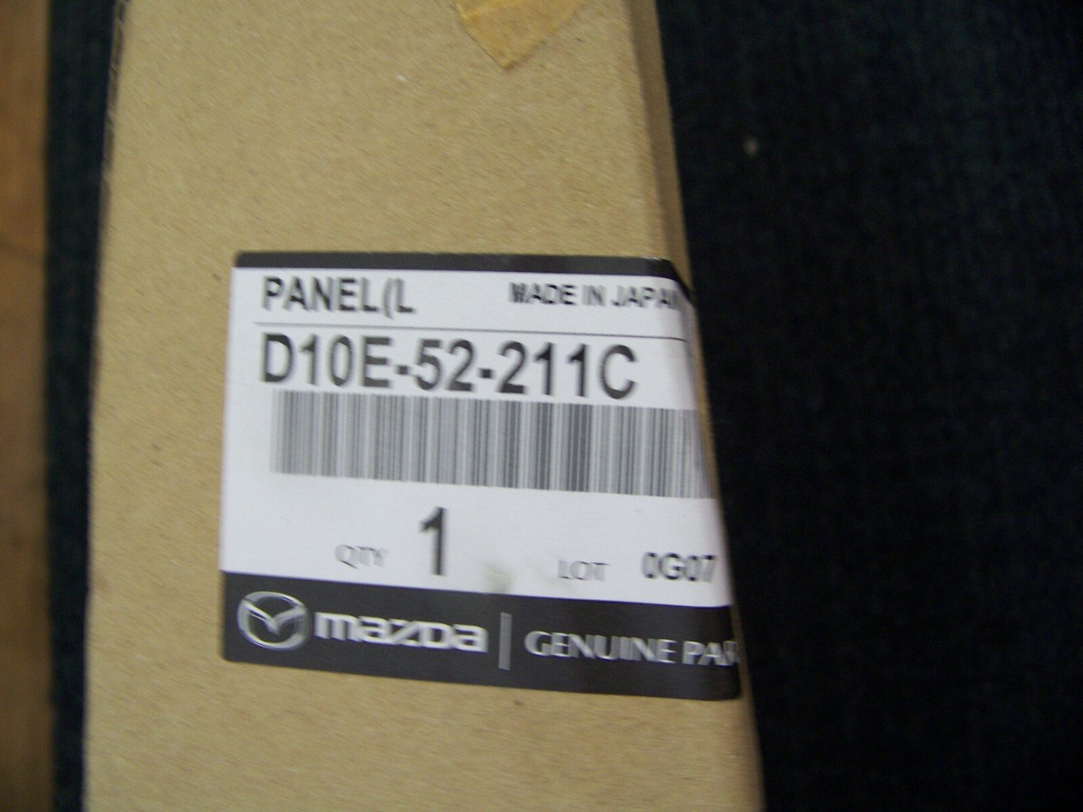 Mazda Front Left Fender Panel D10E-52-211C New | eBay