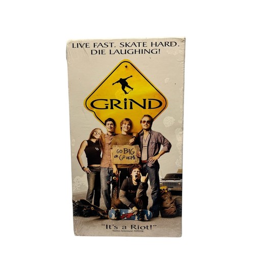 Grind - Live Fast. Skate Hard VHS skateboarding skating RARE New V1