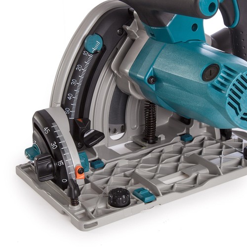Makita 165 mm Tauchsäge 240 V 56 mm Max Cut 1300 W hartmetallbestücktes Blatt SP6000J - Bild 5 von 6