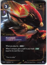 Kennen, Storm of Shuriken #113 Prices | Riftbound Vendetta