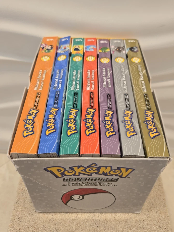 Pokémon Adventures Books Volumes 8-14 Manga Box Set No Poster - Image 2 of 4