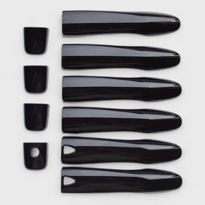 Patented Snap-On Black Door Handle Cover for 16-23 Nissan Maxima W &W/O SMARTKEY