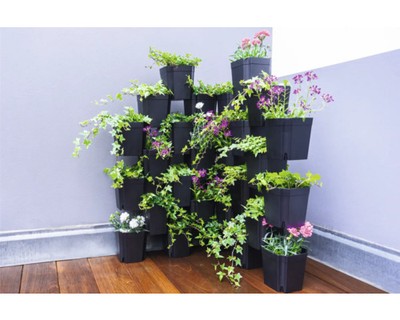 Pflanztopf FlexiFlora 16-teilig modulares Pflanzsystem Stecksystem  Kunststoff 14 4260602950370 | eBay.de