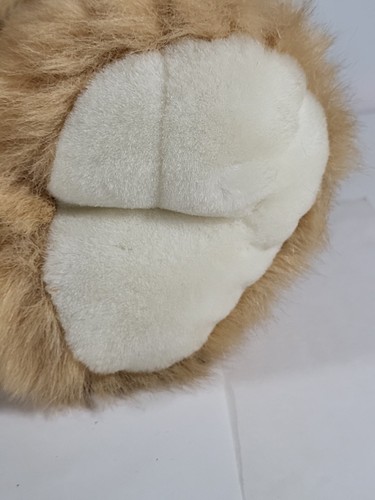 Chosun International 13” Light Brown Plush Bear With Orange Bowtie & Tags - Picture 3 of 23