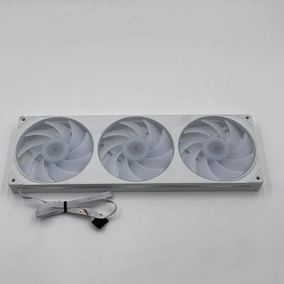 NZXT F360 RGB Core 360mm Single-Frame Fan Unit White RF-U36HF-W1 - READ - Image 1 of 4