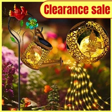 Solar Watering Can Light Garden Outdoor Fairy Kettle Yard🔥Clearance Sale🔥