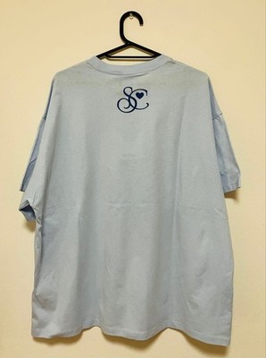 Translated by Ali Bershka Sabrina Carpenter T-Shirt M Blue | eBay