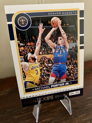 Panini NBA Hoops 24/25 Michael Porter Jr. Denver Nuggets #187 - NEW